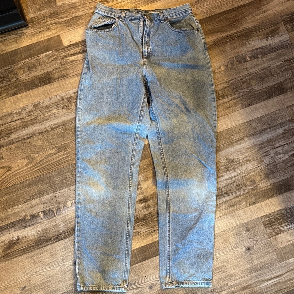 Liz Claiborne Blue Straight Leg Jeans 100% cotton / DG9